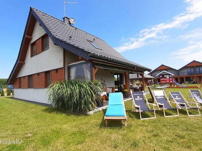 Holiday Home With A Terrace, Sauna, Jacuzzi 米耶伦科 外观 照片