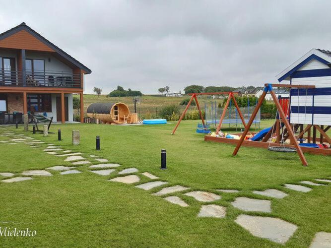 Holiday Home With A Terrace, Sauna, Jacuzzi 米耶伦科 外观 照片